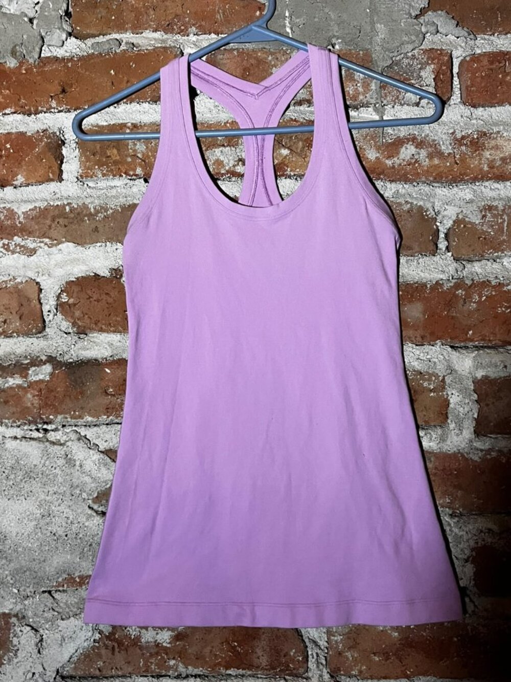 Lululemon Purple Racerback Athletic Tank Top